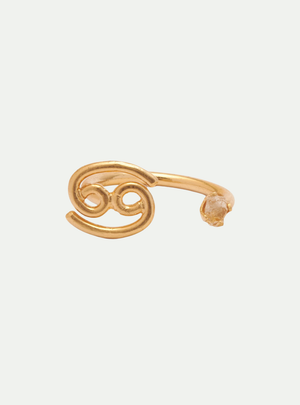 ANILLO CANCER GOLD