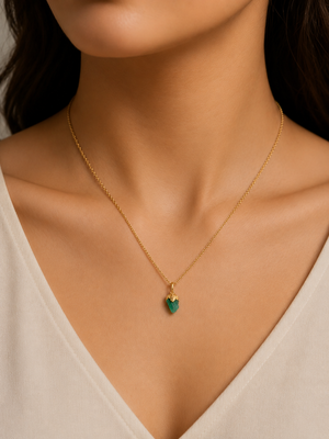 CADENA CHARM EMERALD