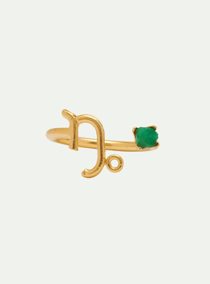 ANILLO CAPRICORNIO GOLD - Lena Joyas