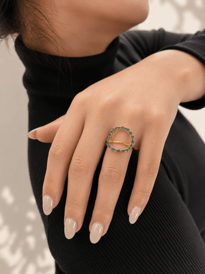 ANILLO DONA ESMERALDA - Lena Joyas