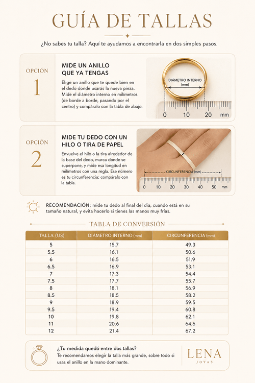 ANILLO PISCIS GOLD - Lena Joyas