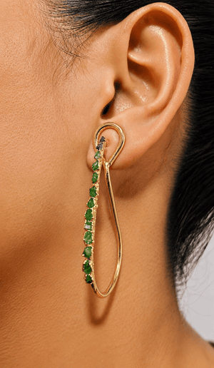 ARETES PERA - Lena Joyas