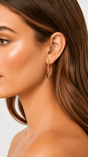 ARETES VESUBIO M - Lena Joyas