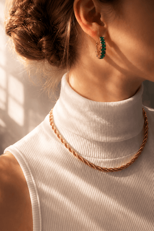 CANDONGA DOBLE FILA - Lena Joyas